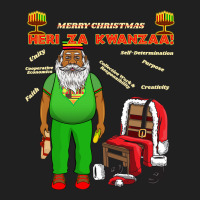 Cool Kwanzaa Holiday Seven Principles Santa Outfit Dad Men Sweatshirt Ladies Polo Shirt | Artistshot