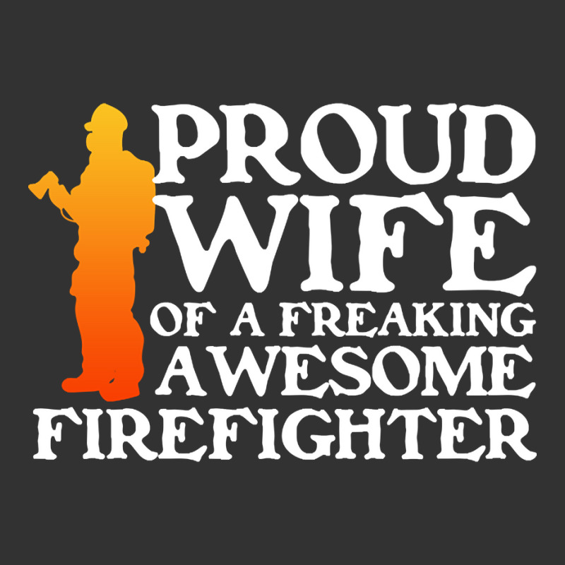 Proud Firefighter Wife-gkgff Baby Bodysuit by poppyallen | Artistshot