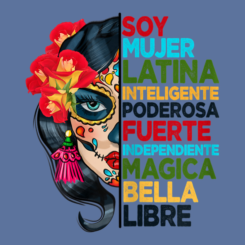 Womens Soy Mujer Latina Tee Poderosa Magica Bella Hispanic Heritage T Lightweight Hoodie by matheeishilo | Artistshot