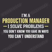 Production Manager I Solve Problems Funny Gift Vintage Short | Artistshot