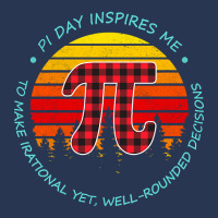 Pi Digits Buffalo Red Plaid Vintage Math Teacher Happy Pi Day Ladies Denim Jacket | Artistshot