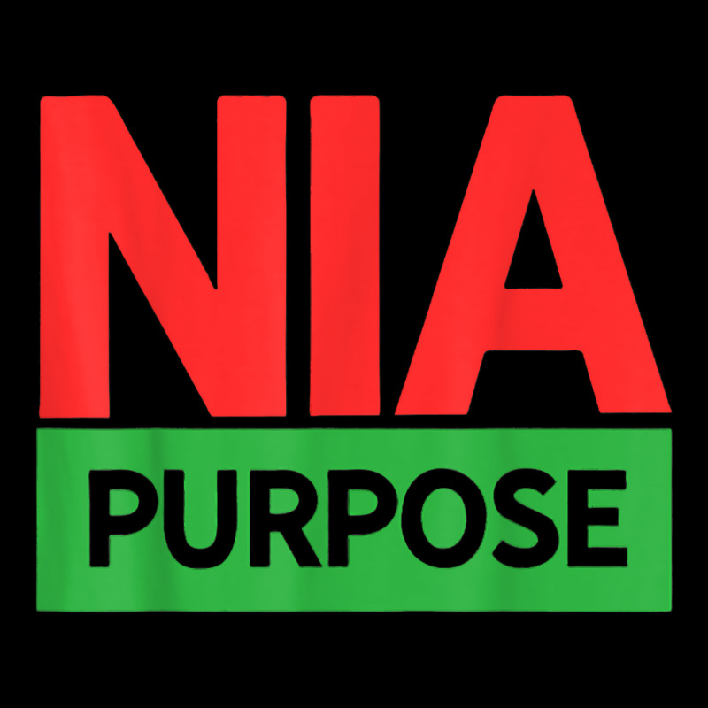 Nia Kwanzaa Purpose Principle Men Women Kids Boys & Girls T Shirt Zipper Hoodie by keishawnredner | Artistshot