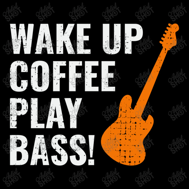 Bass Guitar Player Music Musician Bassist Coffee V-Neck Tee by Tasteful Tees | Artistshot