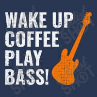 Bass Guitar Player Music Musician Bassist Coffee Men Denim Jacket | Artistshot