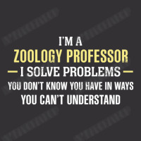 Zoology Professor I Solve Problems Funny Gift Vintage Short | Artistshot