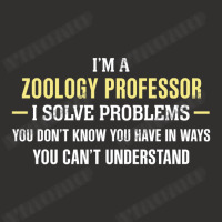 Zoology Professor I Solve Problems Funny Gift Champion Hoodie | Artistshot