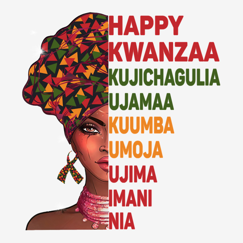 Happy Kwanzaa African Black Woman Seven Principles Pullover Hoodie Baby Bibs by kadejahdomenick | Artistshot