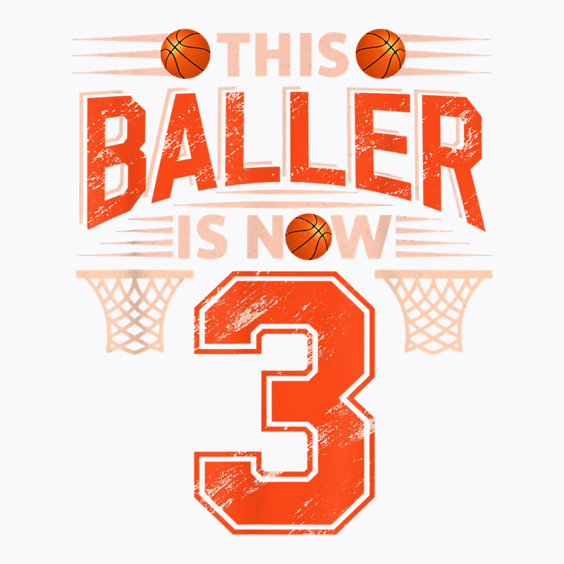 3rd Birthday Sport 3 Years Old Basketball 3 Boys Kids T Shirt T-shirt | Artistshot