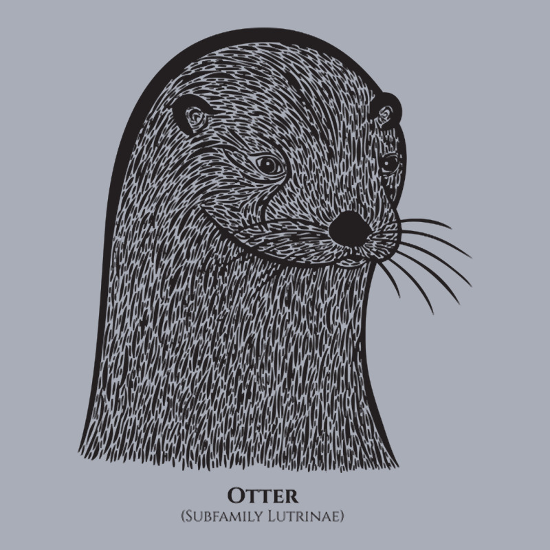 Otter With Common And Latin Names - Detailed Animal Design Tank Dress by Jerhogen528 | Artistshot