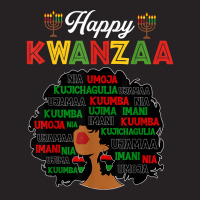 Happy Kwanzaa Decorations African American Seven Principles T Shirt Vintage Cap | Artistshot