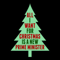 All I Want For Christmas Is A New Prime Minister Adjustable Cap | Artistshot