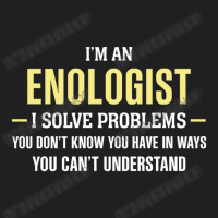 Enologist I Solve Problems Funny Gift Ladies Polo Shirt | Artistshot