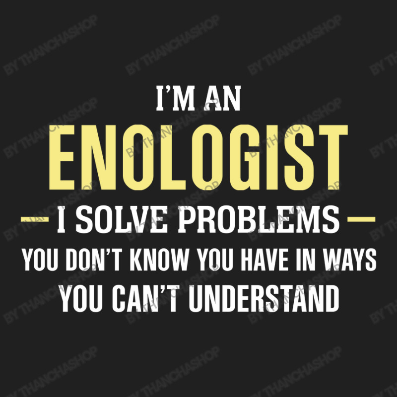 Enologist I Solve Problems Funny Gift Ladies Polo Shirt by thanchashop | Artistshot