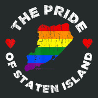 Vintage The Pride Of Staten Island New York  Gay Pride Tee Women's Triblend Scoop T-shirt | Artistshot