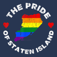 Vintage The Pride Of Staten Island New York  Gay Pride Tee Ladies Denim Jacket | Artistshot