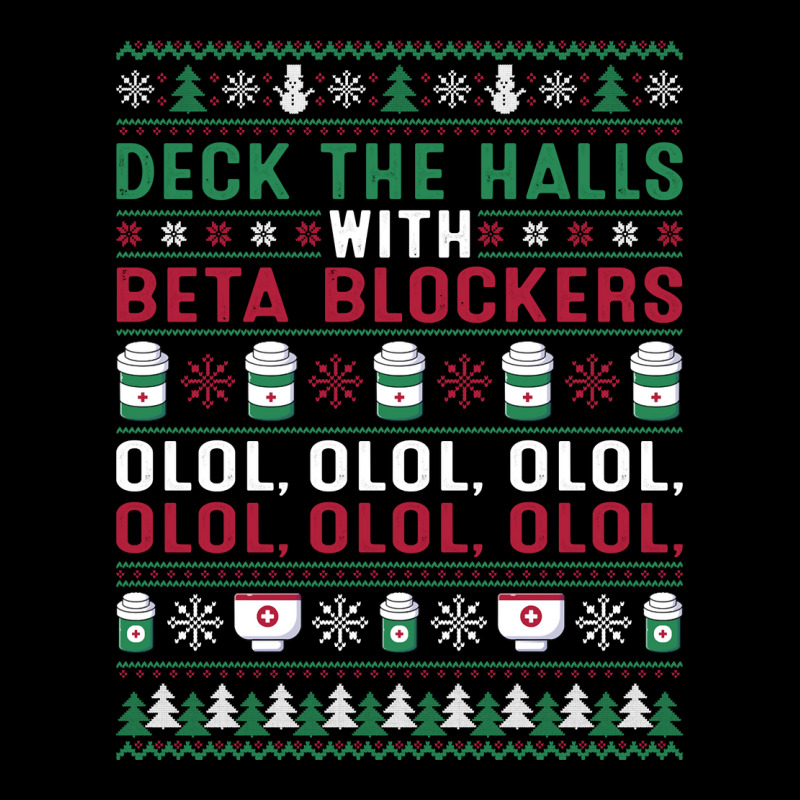 Pharmacist Deck The Halls With Beta Blockers Olol Christmas Sweatshirt Toddler Sweatshirt by gennej | Artistshot