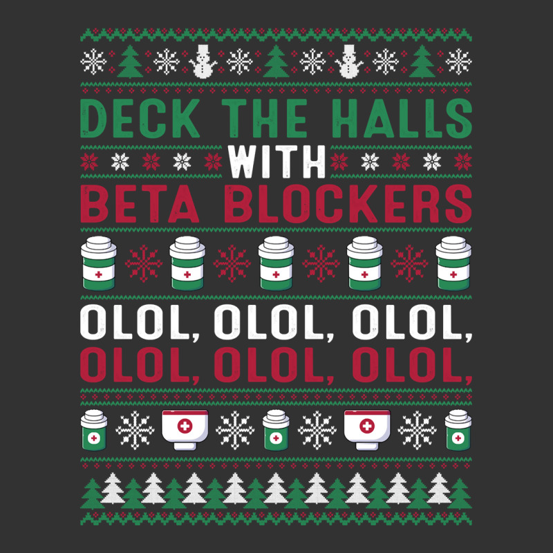 Pharmacist Deck The Halls With Beta Blockers Olol Christmas Sweatshirt Baby Bodysuit by gennej | Artistshot