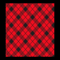 Buffalo Plaid Red Black Checks Pattern-nktxb Adjustable Cap | Artistshot