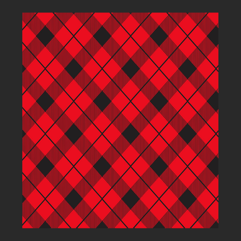 Buffalo Plaid Red Black Checks Pattern-nktxb Printed Hat | Artistshot