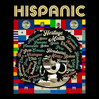 Latina Woman Art Hispanic Heritage Month Latin Country Flags 192 Adjustable Cap | Artistshot