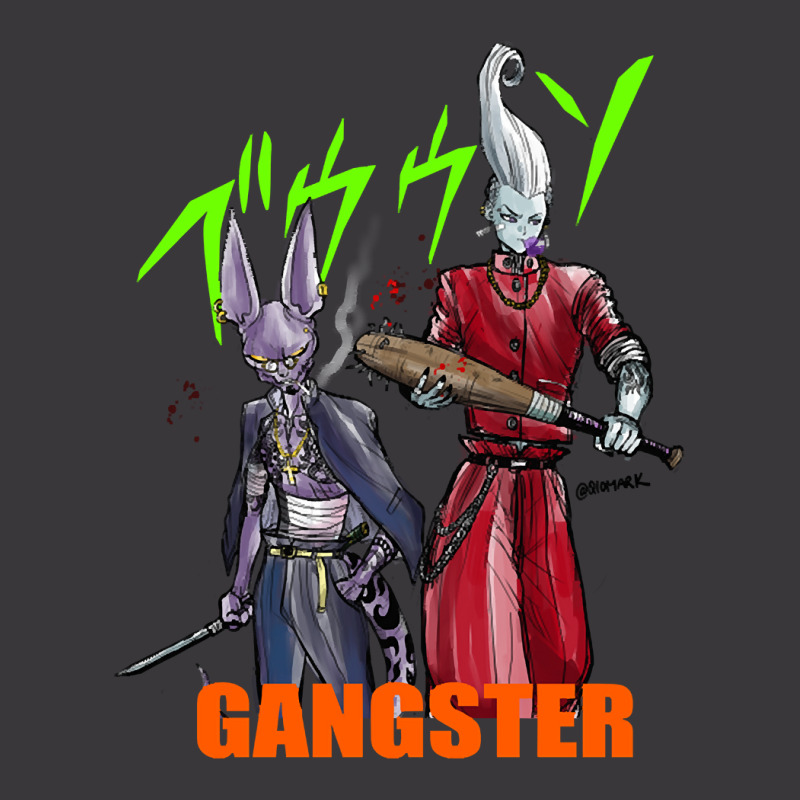 Beerus & Whis In Gangster Styles Ladies Curvy T-Shirt by Box Bingham | Artistshot