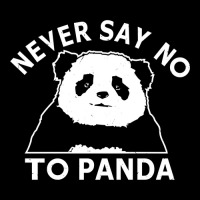 Never Say No To Panda Cropped Hoodie | Artistshot