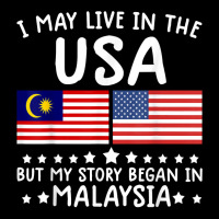 Malaysian Roots Shirt Half American Flag Malaysiaflag Tee T Shirt Youth Jogger | Artistshot