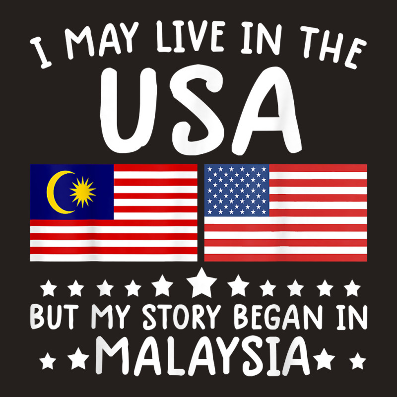 Malaysian Roots Shirt Half American Flag Malaysiaflag Tee T Shirt Tank Top by mintywotm | Artistshot