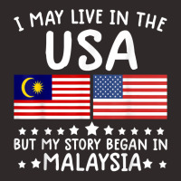 Malaysian Roots Shirt Half American Flag Malaysiaflag Tee T Shirt Racerback Tank | Artistshot