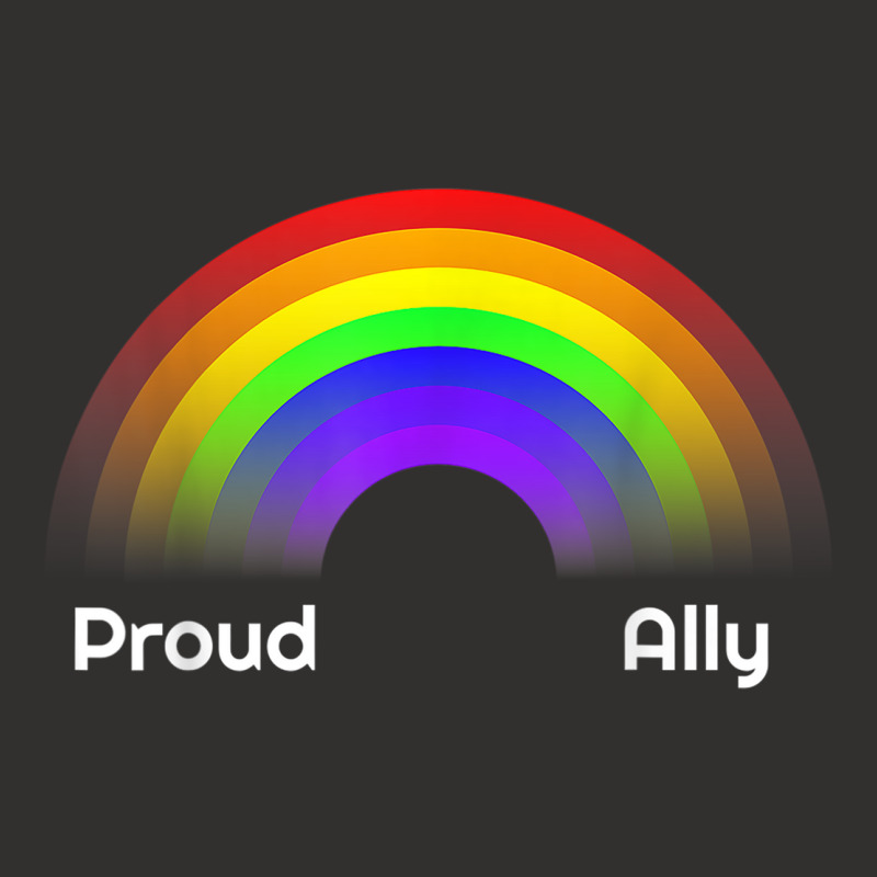 Proud Ally Rainbow Lgbt Gay Pride Day Month Parade Champion Hoodie | Artistshot