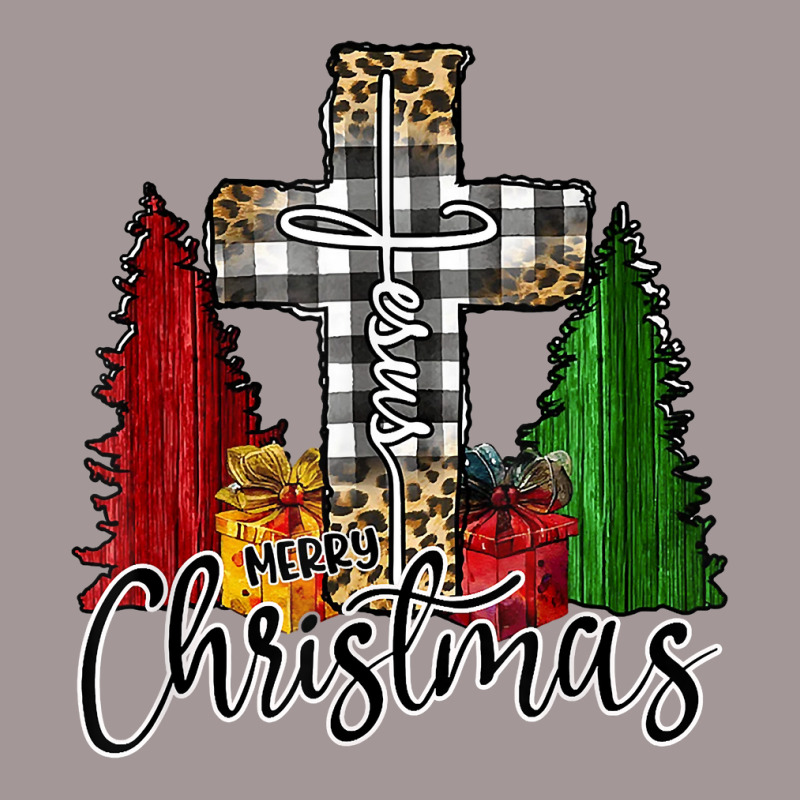 Merry Christmas Buffalo Plaid God Jesus Faith Cross T Shirt Vintage Hoodie | Artistshot