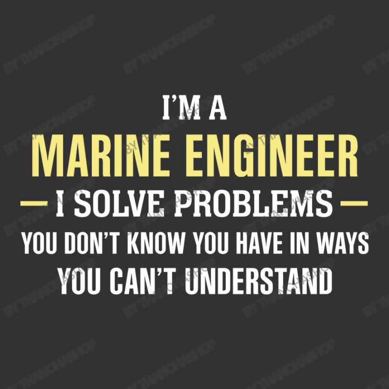 Marine Engineer I Solve Problems Funny Gift Baby Bodysuit by thanchashop | Artistshot