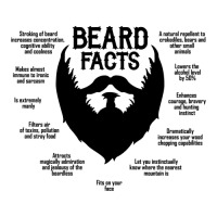 Beard Facts (black) Sticker | Artistshot