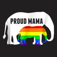 Proud Lgbt Mama Rainbow Elephant   Gay Pride Mom T-shirt | Artistshot