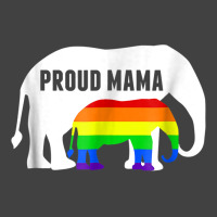 Proud Lgbt Mama Rainbow Elephant   Gay Pride Mom Vintage T-shirt | Artistshot