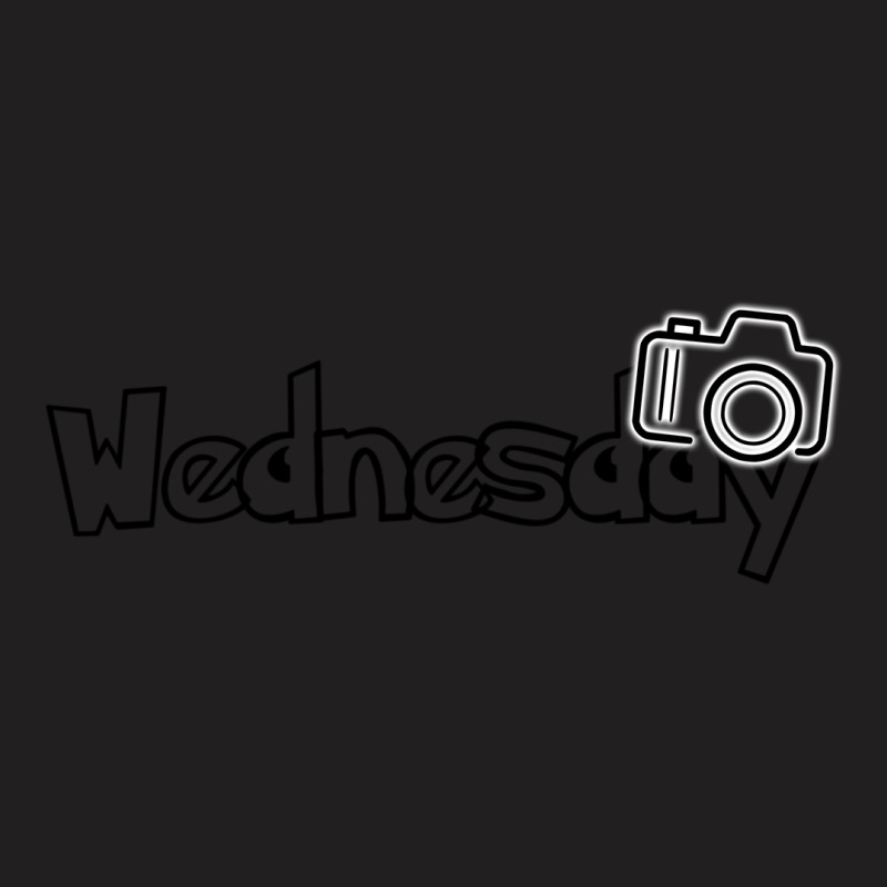 Wednesday Text T-shirt | Artistshot