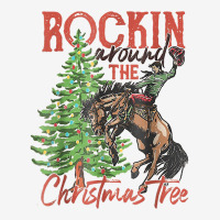 Rocking Around The Christmas Tree Christmas Cowboy Horse T Shirt Adjustable Cap | Artistshot