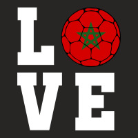 Morocco Football Ladies Fitted T-shirt | Artistshot