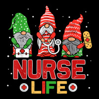 Nurse Life With Christmas Gnomes Xmas Nurse Gnome Men Women T Shirt Lightweight Hoodie | Artistshot