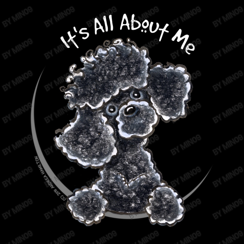 Black Toy Poodle Iaam Cropped Sweater by Min09 | Artistshot