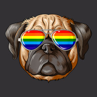 Pug Gay Pride Flag Lgbt Rainbow Sunglasses Pug Vintage Short | Artistshot