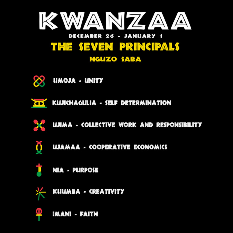 Seven Principles Of Kwanzaa   African American Celebration Pullover Ho Adjustable Cap by adam.troare | Artistshot