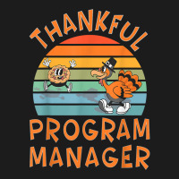 Program Manager Job Funny Thanksgiving T Shirt Hoodie & Jogger Set | Artistshot