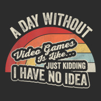 Vintage Retro A Day Without Video Games Gaming Gamer Gift T Shirt Exclusive T-shirt | Artistshot