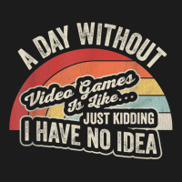 Vintage Retro A Day Without Video Games Gaming Gamer Gift T Shirt Hoodie & Jogger Set | Artistshot