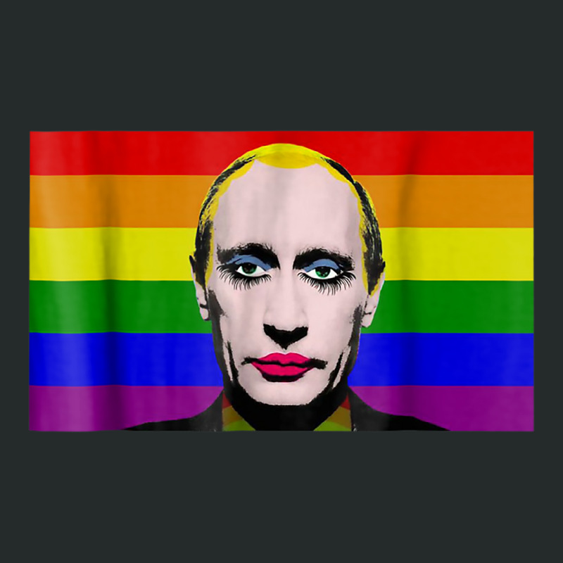 Putin Gay Clown Meme Women's Triblend Scoop T-shirt by KEVINHAVEZ | Artistshot