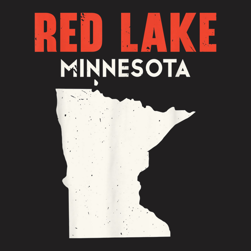 Red Lake Minnesota Usa State America Travel Minnesotan T Shirt T-shirt | Artistshot