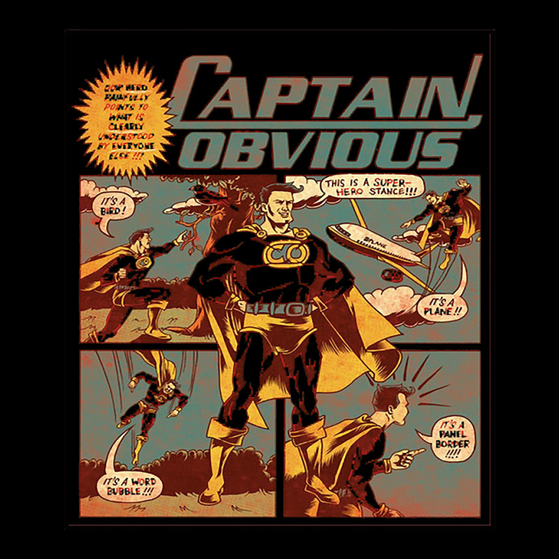 Captain Obvious T-shirt Pocket T-Shirt by Min06 | Artistshot