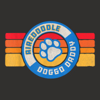 Retro Airedoodle Doggo Daddy 80s Vintage Dog Dad T Shirt Champion Hoodie | Artistshot