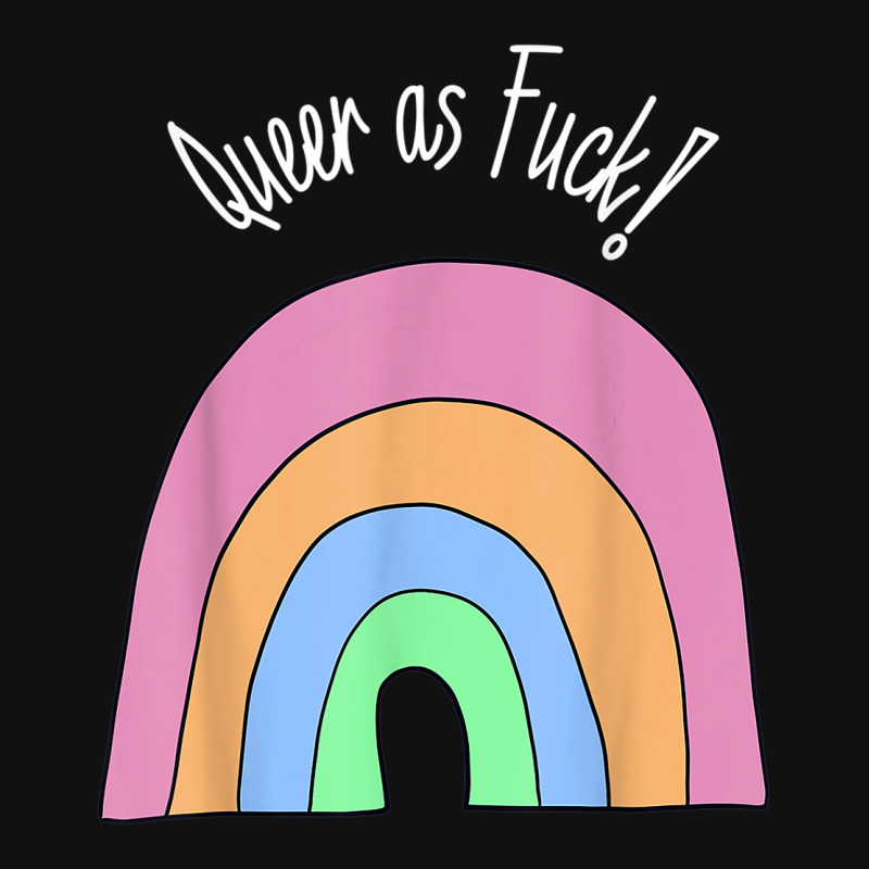 Queer As Fuck Queer Af Lgbtq Funny Pride Graphic T-shirt | Artistshot